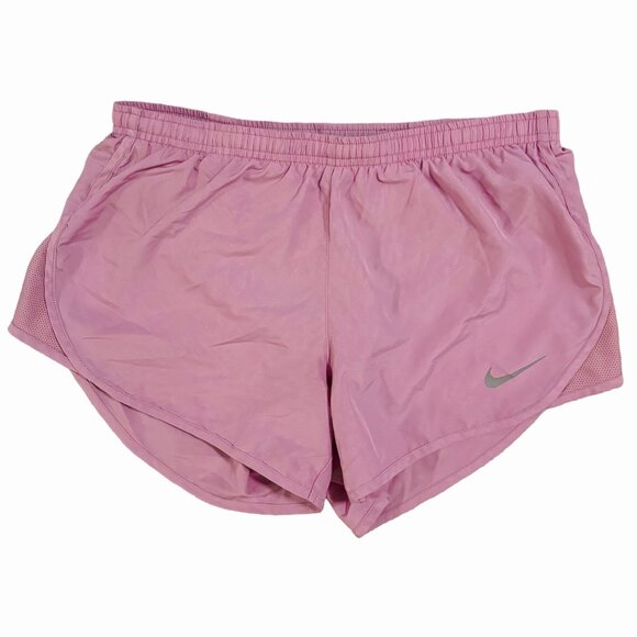 Nike Women's Dri-Fit Tempo Modern Embossed Running Shorts, Lilac, Size Small - Picture 3 of 4